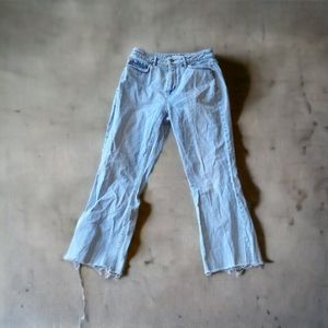 EUC Loft Light Wash Slight Flare Jeans Size 4/27